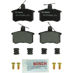 Bosch QuietCast™ Premium Organic Rear Disc Brake Pads for 1991 Audi 200 Quattro - BP228