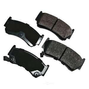Akebono Pro-ACT™ Ultra-Premium Ceramic Front Disc Brake Pads for 1995 Nissan 200SX - ACT668
