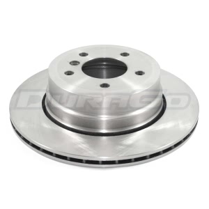 DuraGo Vented Rear Brake Rotor for 2007 BMW 525xi - BR900736