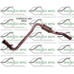 Davico Direct Fit Catalytic Converter and Pipe Assembly for 1996 GMC K2500 Suburban - 165411