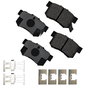 Akebono Performance™ Ultra-Premium Ceramic Rear Brake Pads for 2002 Acura CL - ASP536B
