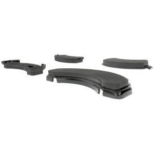 Centric Posi Quiet™ Semi-Metallic Front Disc Brake Pads for GMC P3500 - 104.07170
