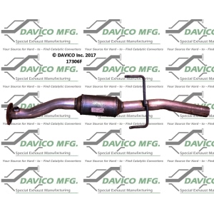 Davico Direct Fit Catalytic Converter and Pipe Assembly for 2005 Toyota RAV4 - 17306F