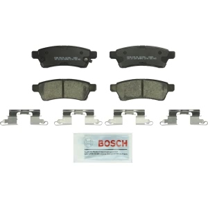 Bosch QuietCast™ Premium Ceramic Rear Disc Brake Pads for 2005 Nissan Xterra - BC1100