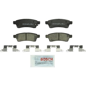 Bosch QuietCast™ Premium Ceramic Rear Disc Brake Pads for 2012 Suzuki Equator - BC1100
