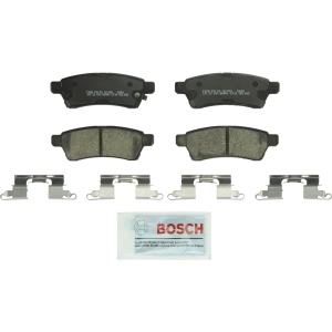 Bosch QuietCast™ Premium Ceramic Rear Disc Brake Pads for 2015 Nissan Xterra - BC1100