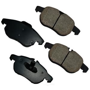 Akebono EURO™ Ultra-Premium Ceramic Front Disc Brake Pads for 2003 Saab 9-3 - EUR972