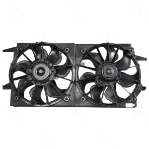 Four Seasons Dual Radiator And Condenser Fan Assembly for Oldsmobile - 75236