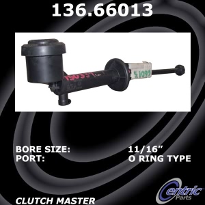 Centric Premium Clutch Master Cylinder for 2005 GMC Sierra 3500 - 136.66013