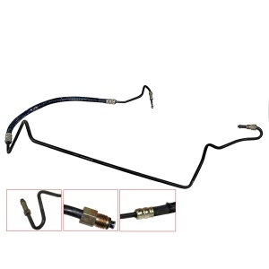 MTC Power Steering Pressure Line Hose Assembly - Pump To Rack for Volvo C70 - VR510