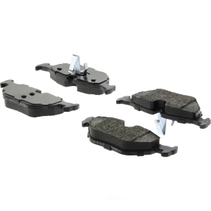 Centric Posi Quiet™ Extended Wear Semi-Metallic Rear Disc Brake Pads for 2001 BMW 325xi - 106.06920