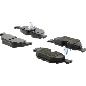 Centric Posi Quiet™ Extended Wear Semi-Metallic Rear Disc Brake Pads for 2003 BMW 325xi - 106.06920