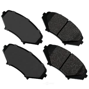 Akebono Pro-ACT™ Ultra-Premium Ceramic Front Disc Brake Pads for 2010 Mazda RX-8 - ACT1009