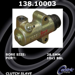 Centric Premium Clutch Slave Cylinder for 1987 Peugeot 505 - 138.10003