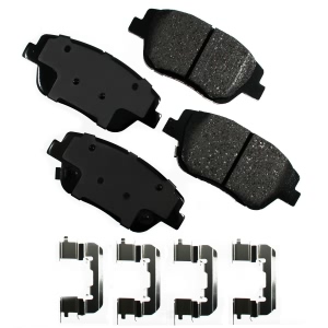 Akebono Pro-ACT™ Ultra-Premium Ceramic Front Disc Brake Pads for Kia Optima - ACT1444