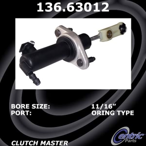 Centric Premium Clutch Master Cylinder - 136.63012
