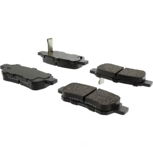 Centric Posi Quiet™ Extended Wear Semi-Metallic Rear Disc Brake Pads for 2010 Honda Odyssey - 106.10880