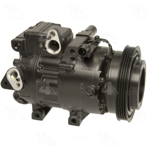 Four Seasons Remanufactured A C Compressor With Clutch for 2008 Hyundai Accent - 67358