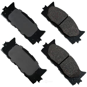 Akebono Pro-Act™ Ultra-Premium Ceramic Brake Pads for 2018 Toyota Avalon - ACT1222