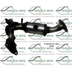 Davico Exhaust Manifold with Integrated Catalytic Converter for 2006 Ford Focus - 19535
