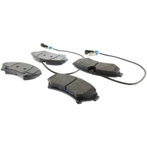 Centric Posi Quiet™ Semi-Metallic Front Disc Brake Pads for 2001 Cadillac Seville - 104.07530