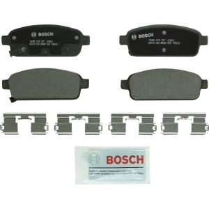 Bosch QuietCast™ Premium Organic Rear Disc Brake Pads for 2016 Buick Encore - BP1468