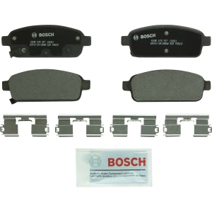 Bosch QuietCast™ Premium Organic Rear Disc Brake Pads for 2016 Chevrolet Trax - BP1468