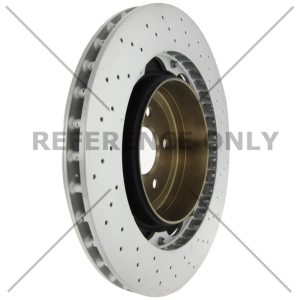 Centric Premium™ OE Style Drilled Brake Rotor for Nissan GT-R - 128.42127