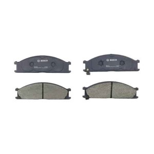 Bosch QuietCast™ Premium Organic Front Disc Brake Pads for Nissan Pickup - BP333