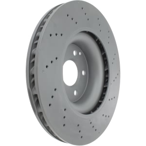 Centric SportStop Drilled 1-Piece Front Brake Rotor for 2012 Mercedes-Benz SLK250 - 128.35132