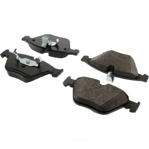 Centric Posi Quiet™ Extended Wear Semi-Metallic Front Disc Brake Pads for BMW 335xi - 106.09181