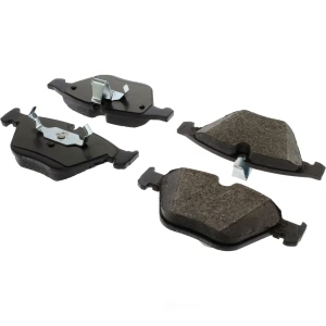 Centric Posi Quiet™ Extended Wear Semi-Metallic Front Disc Brake Pads for BMW 335d - 106.09181