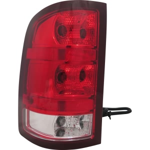 TYC Driver Side Replacement Tail Light for 2007 GMC Sierra 2500 HD - 11-6224-00-9