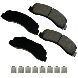 Akebono Pro-ACT™ Ultra-Premium Ceramic Front Disc Brake Pads for 2010 Lincoln Navigator - ACT1414