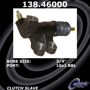 Centric Premium Clutch Slave Cylinder for Dodge Raider - 138.46000