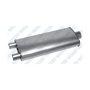Walker Soundfx Steel Oval Direct Fit Aluminized Exhaust Muffler for 1989 Chevrolet C3500 - 18133