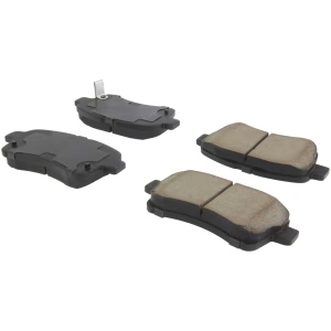 Centric Posi Quiet™ Ceramic Front Disc Brake Pads for Suzuki Aerio - 105.09370