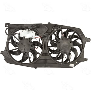 Four Seasons Dual Radiator And Condenser Fan Assembly for 2006 Mercury Montego - 76144
