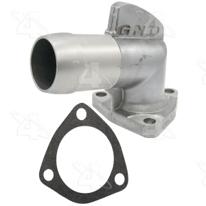 Four Seasons Engine Coolant Water Outlet W O Thermostat for 2003 Chevrolet Avalanche 2500 - 85191
