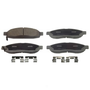 Wagner ThermoQuiet Ceramic Disc Brake Pad Set for Nissan Titan - QC1183