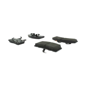 Centric Posi Quiet™ Extended Wear Semi-Metallic Front Disc Brake Pads for 1996 Dodge Ram 1500 - 106.03690
