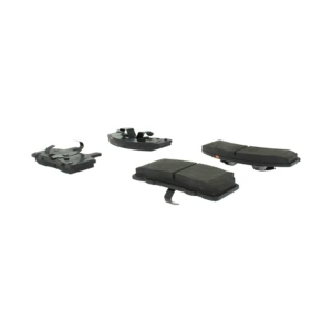 Centric Posi Quiet™ Extended Wear Semi-Metallic Front Disc Brake Pads for 1994 GMC Yukon - 106.03690