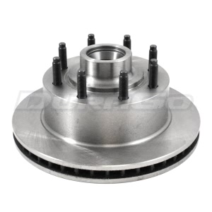 DuraGo Vented Front Brake Rotor And Hub Assembly for Ford E-350 Econoline Club Wagon - BR54022