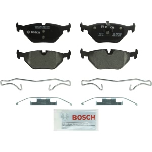 Bosch QuietCast™ Premium Organic Rear Disc Brake Pads for 2004 BMW 325xi - BP763