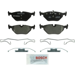 Bosch QuietCast™ Premium Organic Rear Disc Brake Pads for 2003 BMW 325xi - BP763