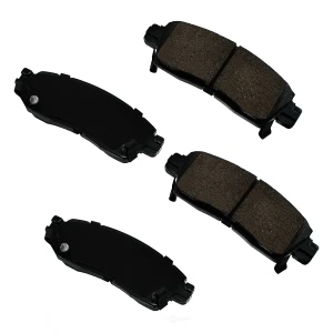 Akebono Performance™ Ultra-Premium Ceramic Rear Brake Pads for 2009 Saab 9-7x - ASP883