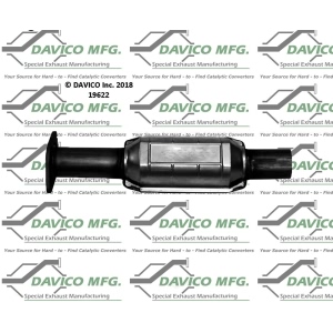 Davico Direct Fit Catalytic Converter for 2013 Chevrolet Impala - 19622