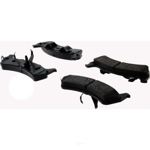 Centric Posi Quiet™ Semi-Metallic Rear Disc Brake Pads for 2000 Mercury Mountaineer - 104.06670