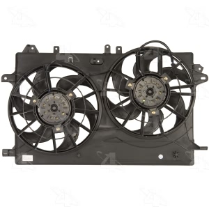 Four Seasons Dual Radiator And Condenser Fan Assembly for 2008 Saab 9-5 - 76182