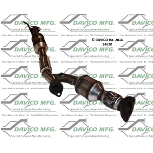 Davico Direct Fit Catalytic Converter and Pipe Assembly for 2002 Saturn Vue - 14620